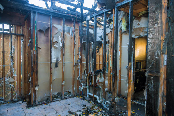 Professional Emergency Fire Cleanup technician working in Scandia, MN